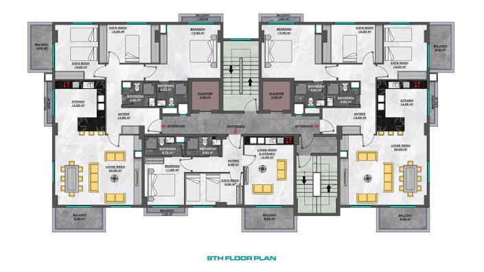 Image No.18-Appartement de 2 chambres à vendre à Mahmutlar