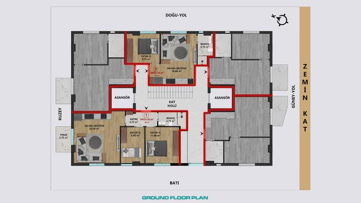 Image No.6-2 Bed Apartment for sale