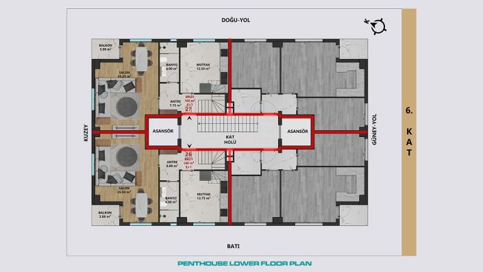 Image No.8-2 Bed Apartment for sale