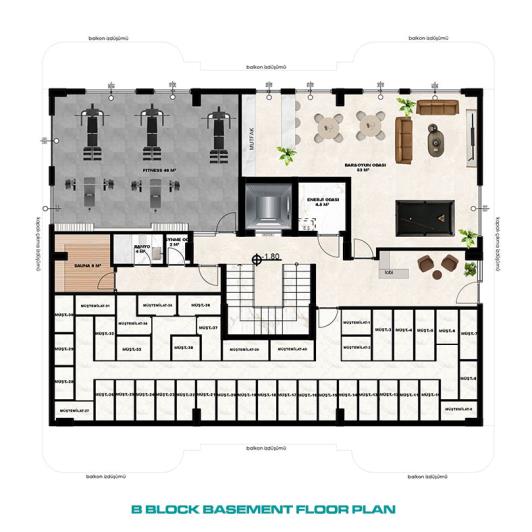 Image No.31-Appartement de 2 chambres à vendre à Alanya