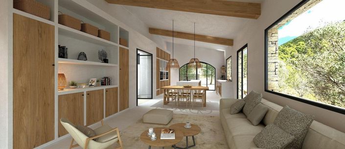 Image No.3-Villa de 3 chambres à vendre à Jalon