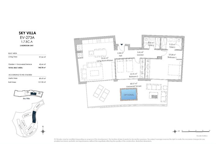 Image No.14-Penthouse de 2 chambres à vendre à Fuengirola
