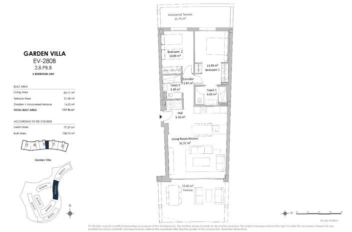 Image No.15-2 Bed Apartment for sale