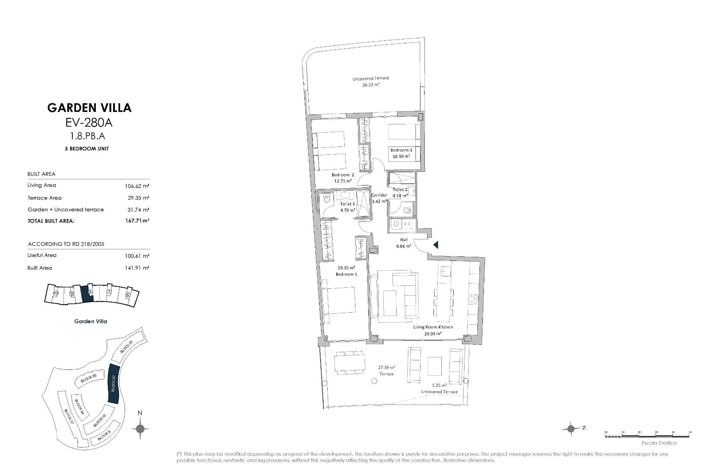 Image No.15-3 Bed Apartment for sale