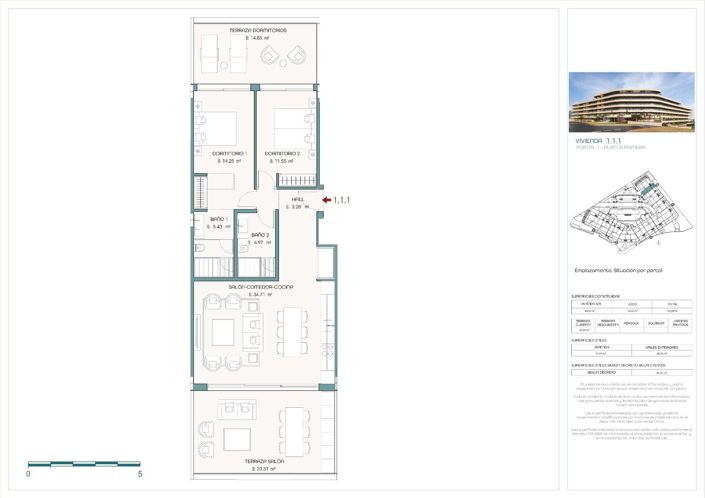 Image No.16-2 Bed Apartment for sale