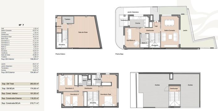 Image No.11-4 Bed Townhouse for sale