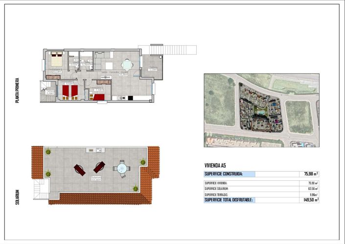 Image No.12-3 Bed Townhouse for sale