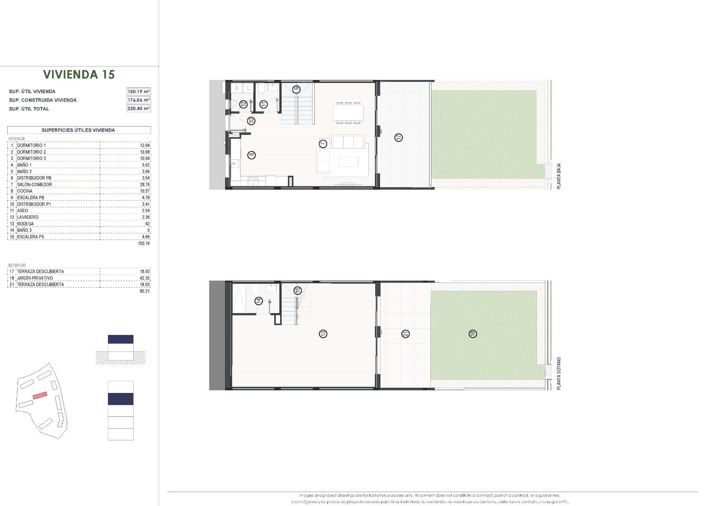 Image No.17-3 Bed Townhouse for sale