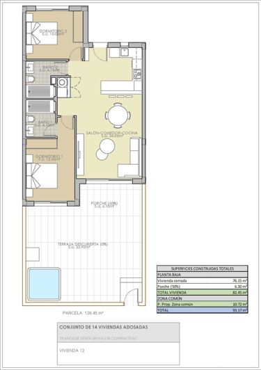 Image No.16-2 Bed Townhouse for sale