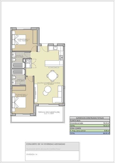 Image No.16-2 Bed Townhouse for sale