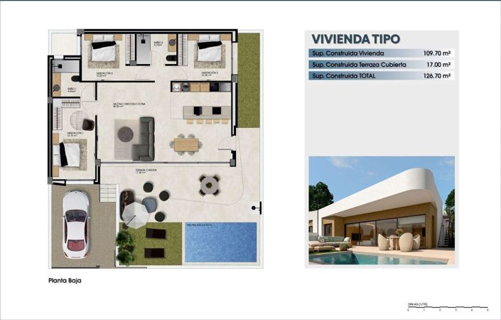 Image No.16-Maison de ville de 3 chambres à vendre à Dolores