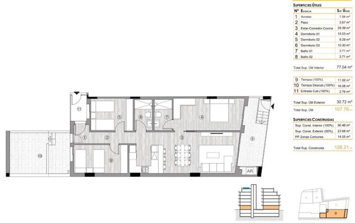 Image No.10-2 Bed Apartment for sale