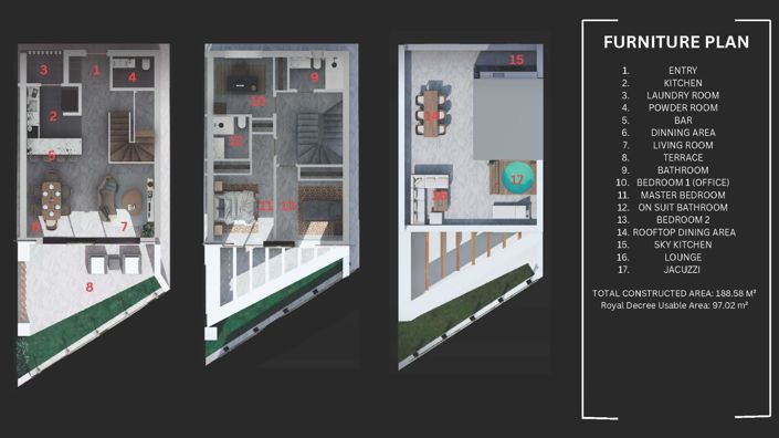 Image No.19-3 Bed Villa for sale