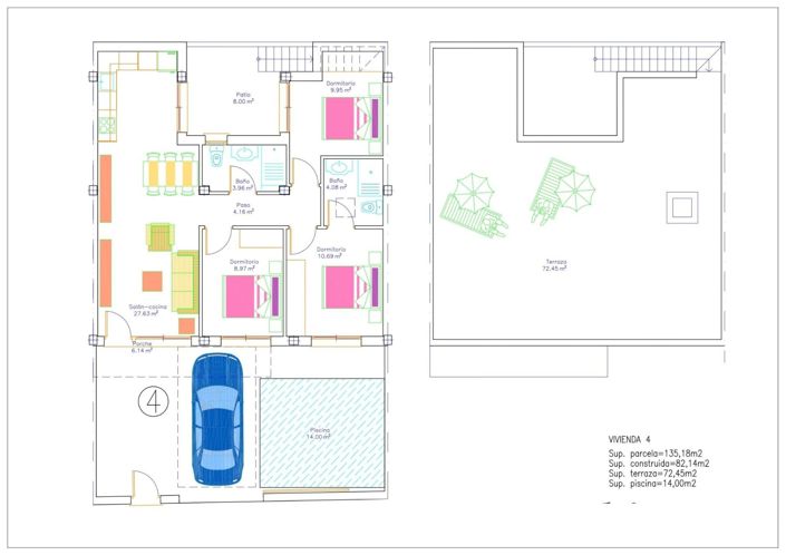 Image No.9-3 Bed Townhouse for sale