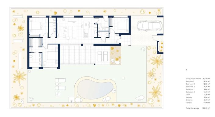 Image No.18-3 Bed Villa for sale