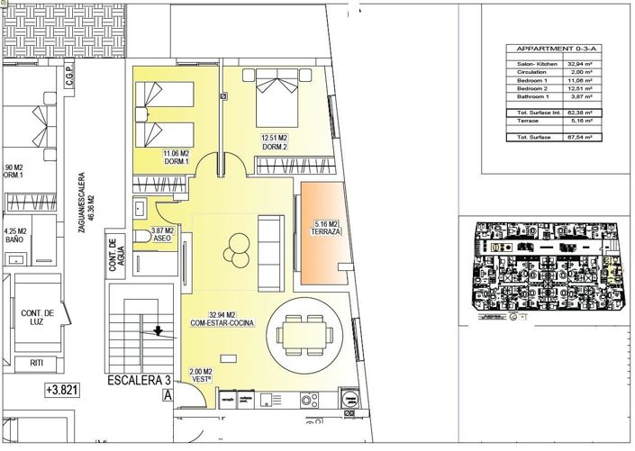 Image No.38-2 Bed Apartment for sale