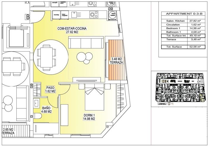 Image No.38-1 Bed Apartment for sale