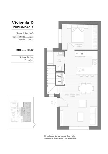 Image No.7-Penthouse de 3 chambres à vendre à Benejúzar