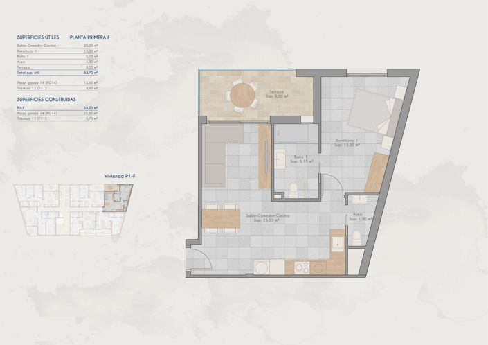 Image No.11-Appartement de 1 chambre à vendre à San Pedro del Pinatar