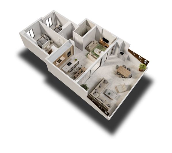 Image No.17-2 Bed Property for sale