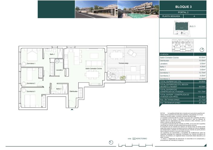 Image No.19-3 Bed Penthouse for sale