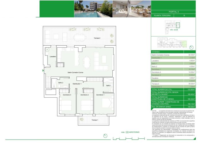 Image No.28-3 Bed Penthouse for sale