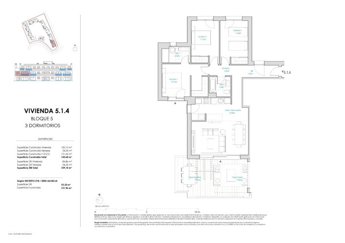 Image No.14-3 Bed Apartment for sale