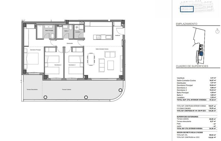 Image No.17-3 Bed Apartment for sale