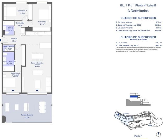 Image No.13-3 Bed Apartment for sale