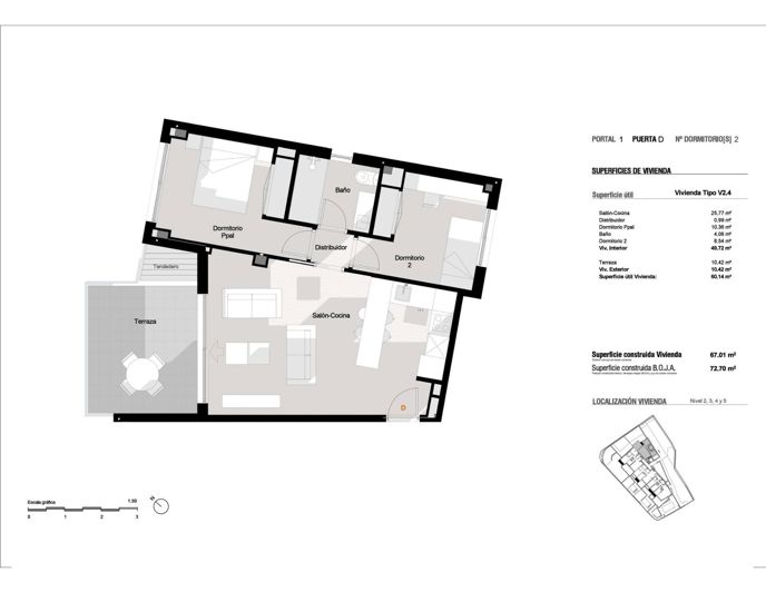 Image No.5-2 Bed Apartment for sale