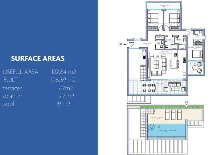 Image No.16-3 Bed Penthouse for sale
