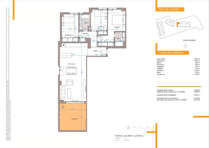 Image No.19-3 Bed Apartment for sale