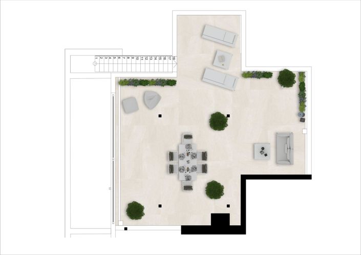 Image No.21-3 Bed Penthouse for sale