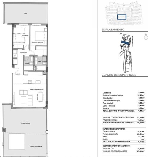 Image No.17-2 Bed Apartment for sale