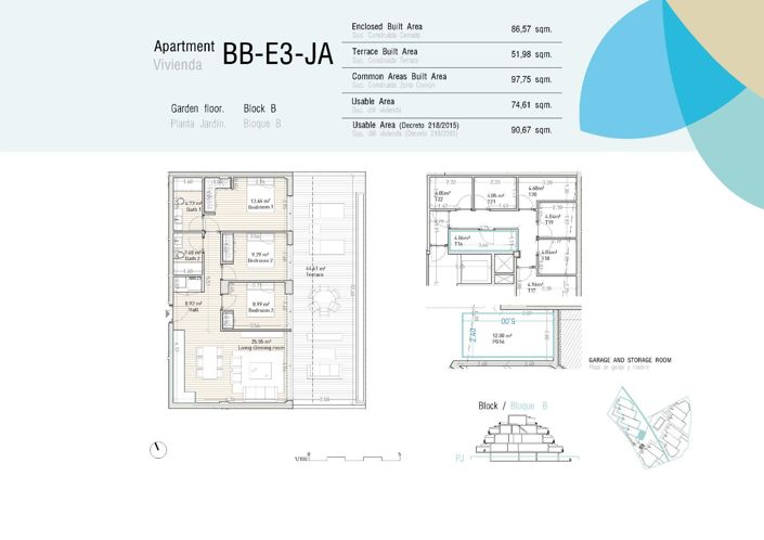 Image No.17-3 Bed Apartment for sale
