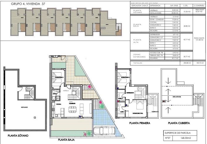 Image No.20-3 Bed Townhouse for sale