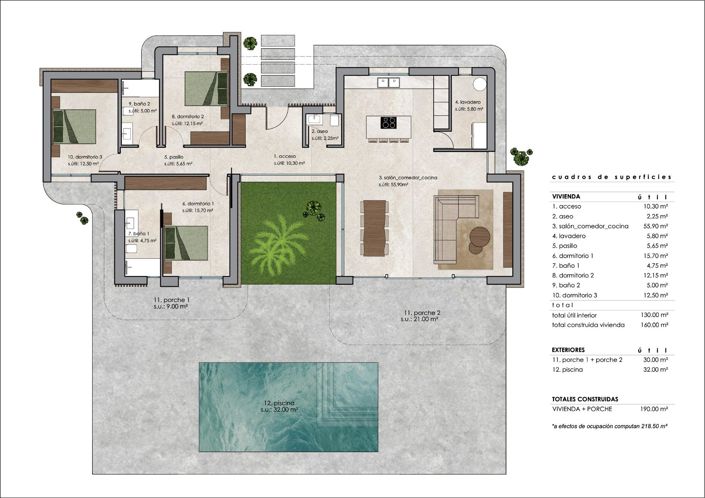 Image No.21-3 Bed Property for sale