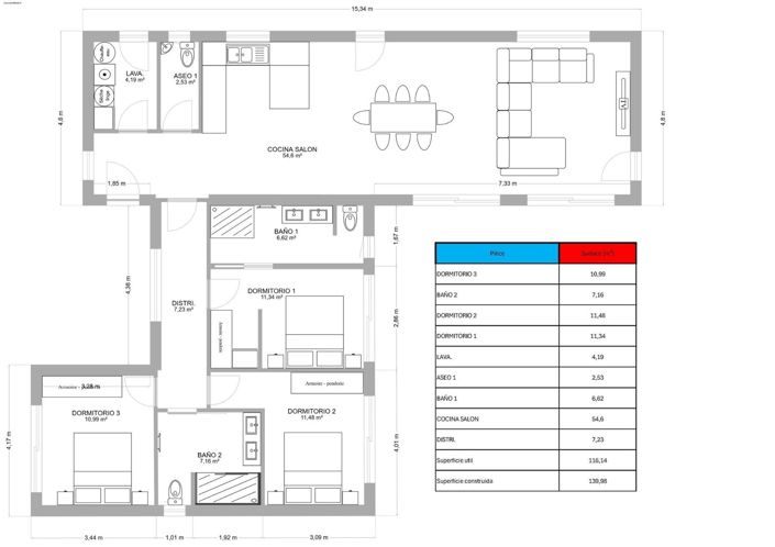 Image No.22-3 Bed Villa for sale