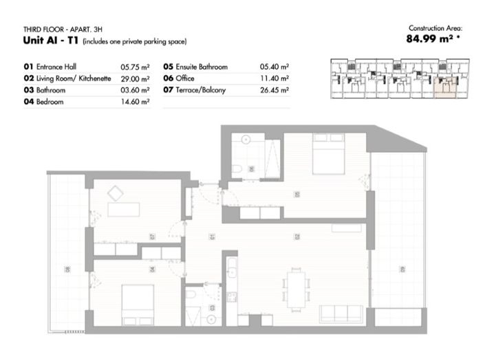 Image No.13-1 Bed Apartment for sale