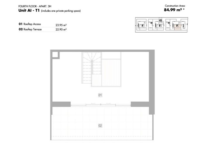 Image No.14-1 Bed Apartment for sale