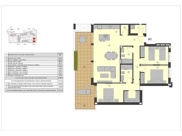 Image No.2-3 Bed Apartment for sale