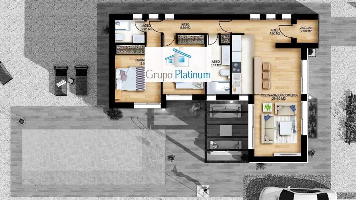 Image No.3-Villa de 2 chambres à vendre à Vera