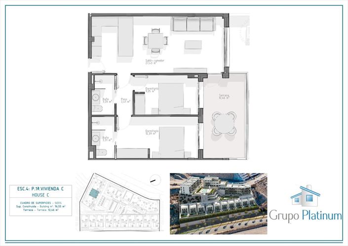 Image No.4-2 Bed Apartment for sale