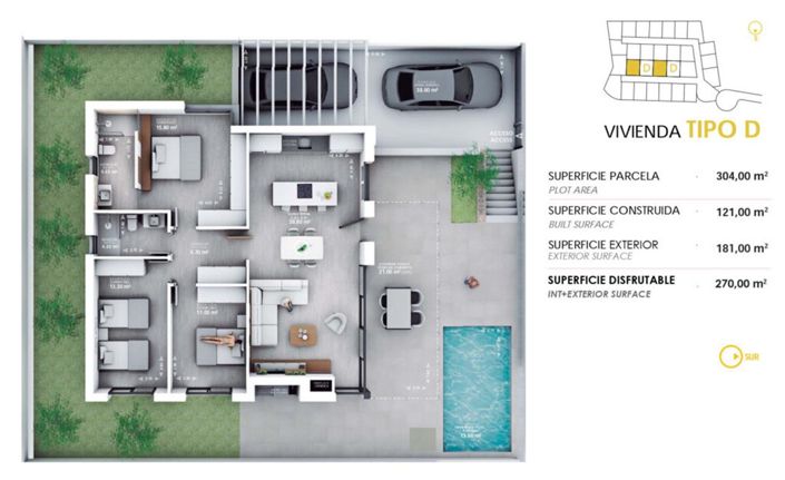 Image No.20-3 Bed Villa for sale