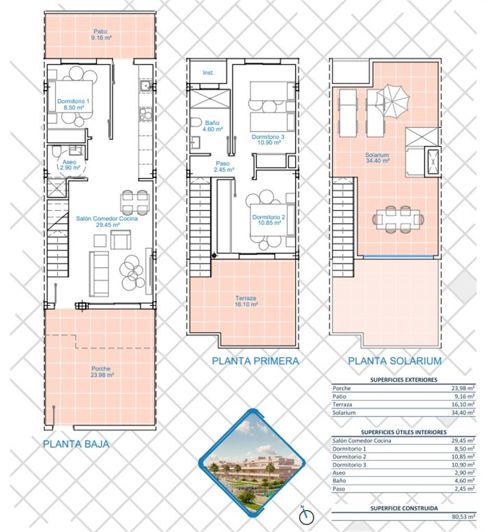 Image No.19-3 Bed Property for sale