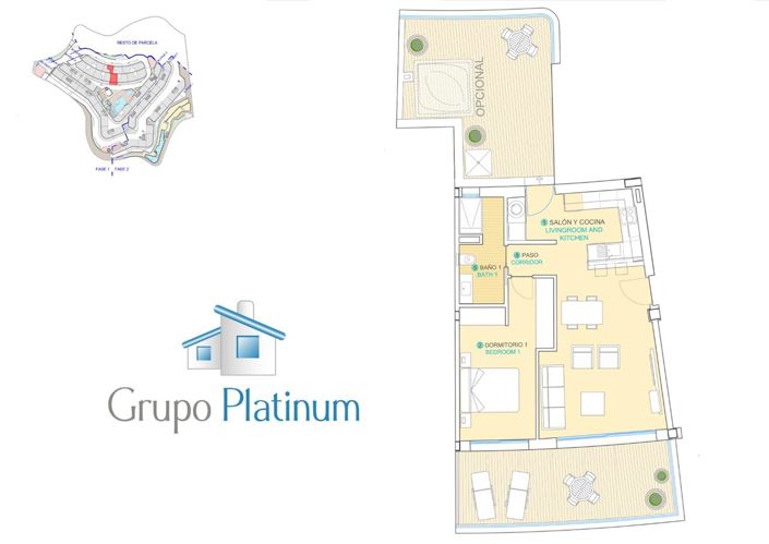 Image No.4-1 Bed Apartment for sale