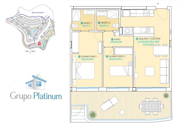 Image No.4-2 Bed Apartment for sale