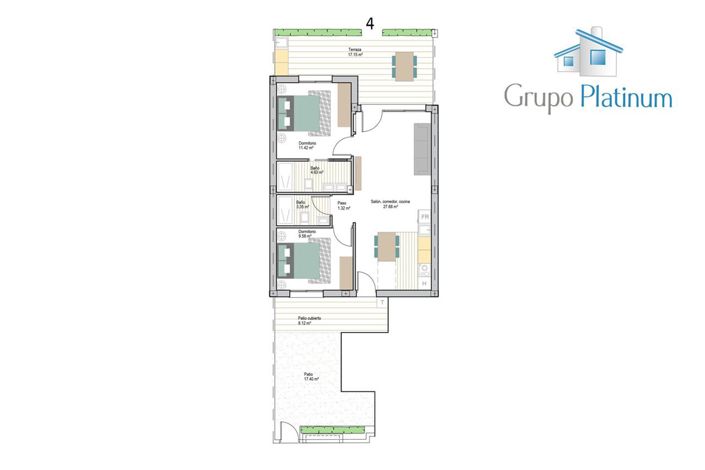 Image No.6-2 Bed Apartment for sale