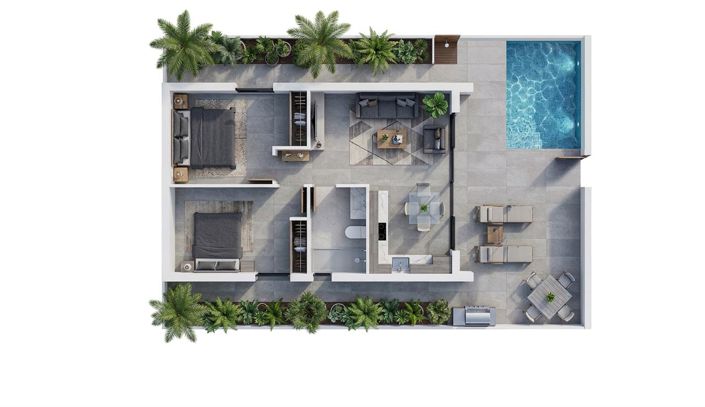 Image No.16-Propriété de 2 chambres à vendre à Vera Playa