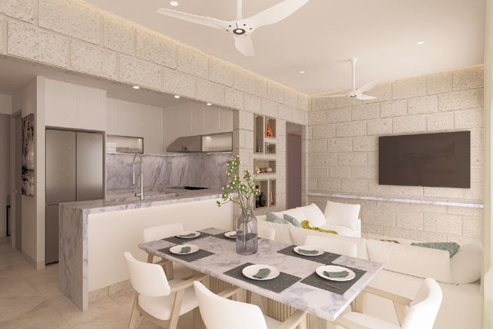 Image No.2-Appartement de 2 chambres à vendre à St Philip